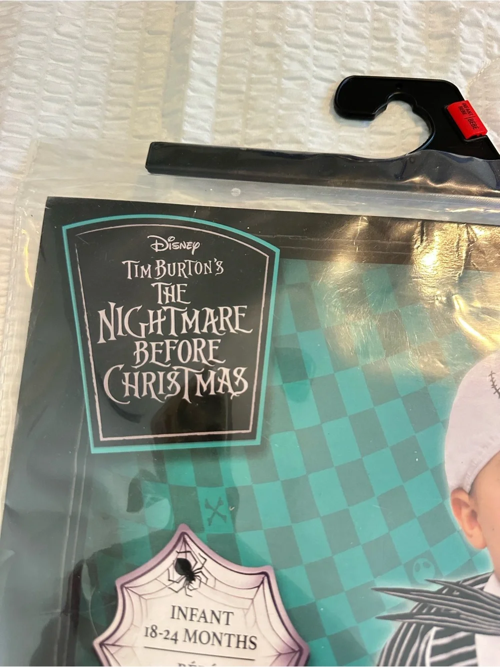 Disney Jack Skellington Infant Halloween Costume - Black & White